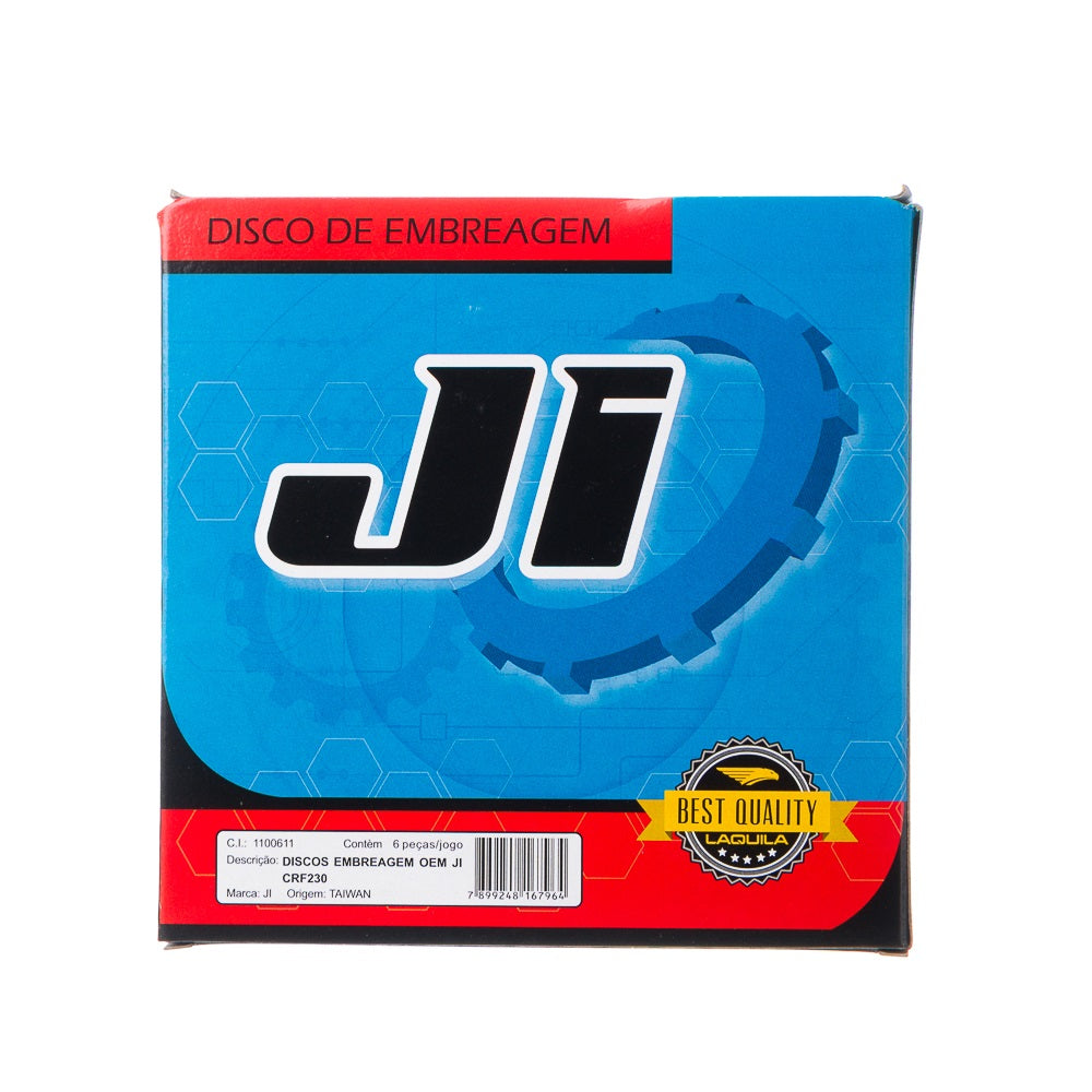 DISCOS EMBREAGEM OEM JI (6 PECAS) CRF 230