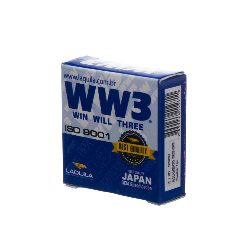 ROLAMENTO WW3 6202 2RS