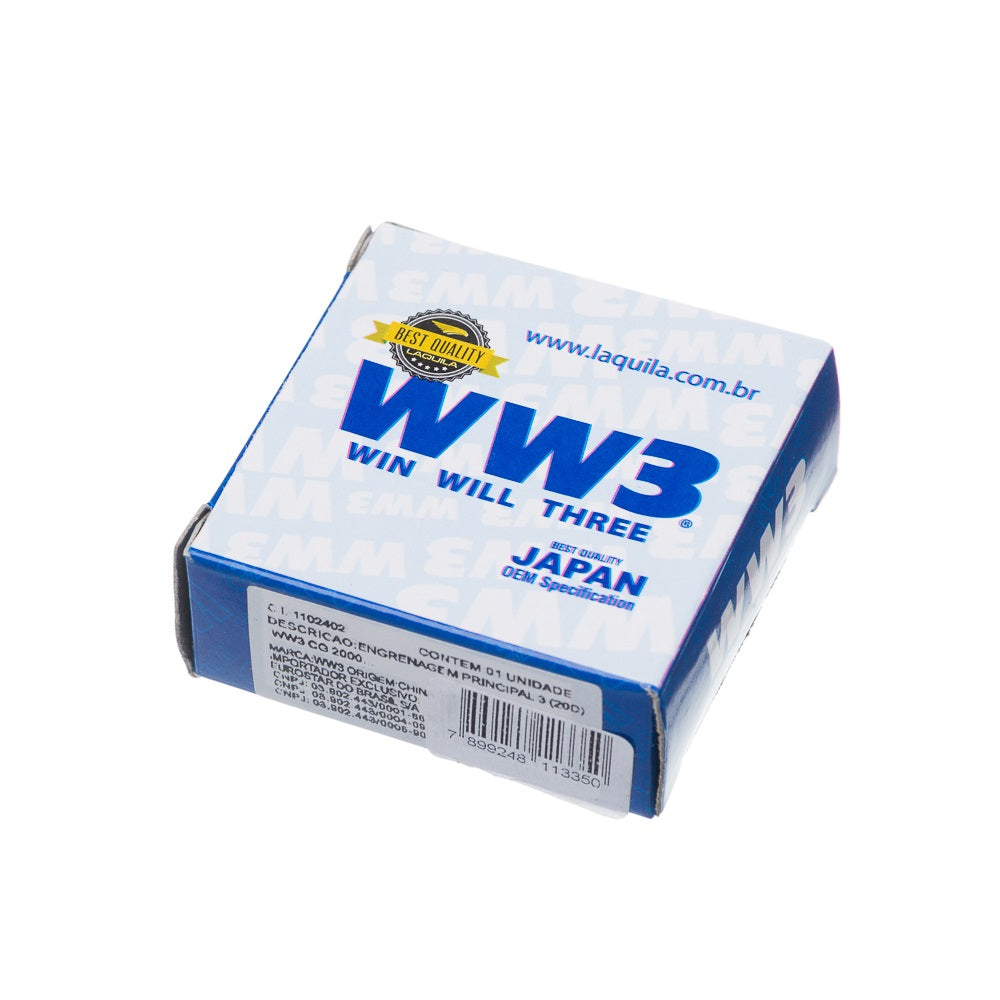 ENGRENAGEM PRINCIPAL 3 (20D) WW3 CG 2000/