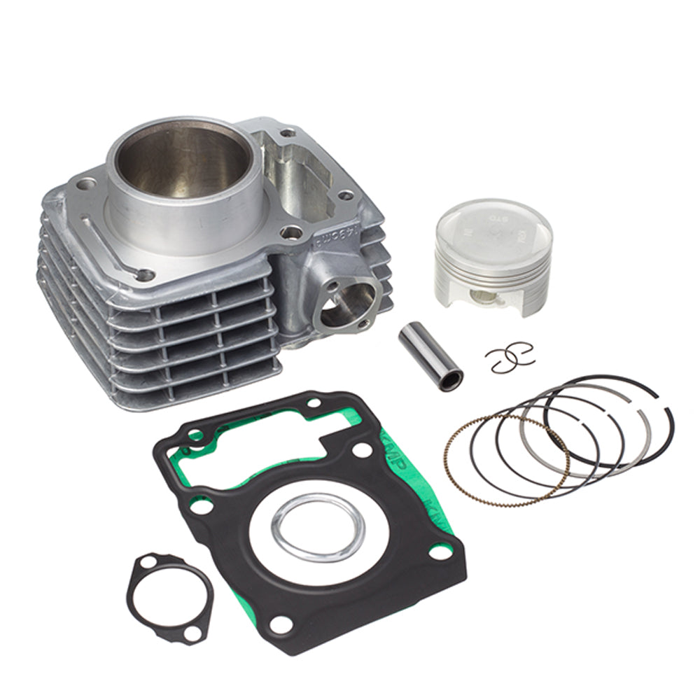 KIT PREMIUM C/CILINDRO PISTAO JUNTA KMP.ANEL RIK CG 150 /165