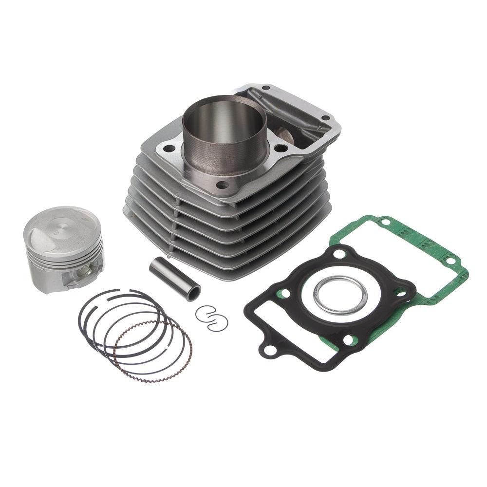 KIT PREMIUM C/CILINDRO PISTAO JUNTA KMP.ANEL RIK CG 125 92