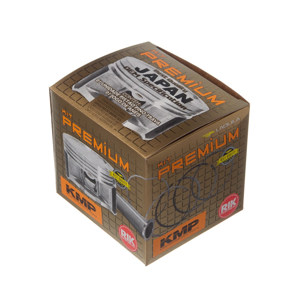 PISTAO KIT C/ANEL RIK PREMIUM BROS 150 /2005 1.50