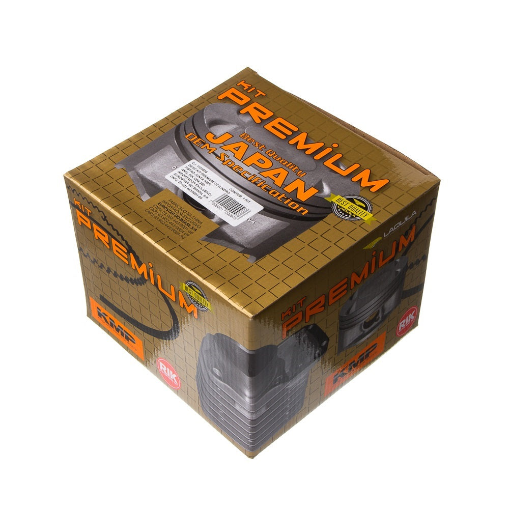 KIT PREMIUM C/CILINDRO PISTAO JUNTA KMP.ANEL RIK CBX 200