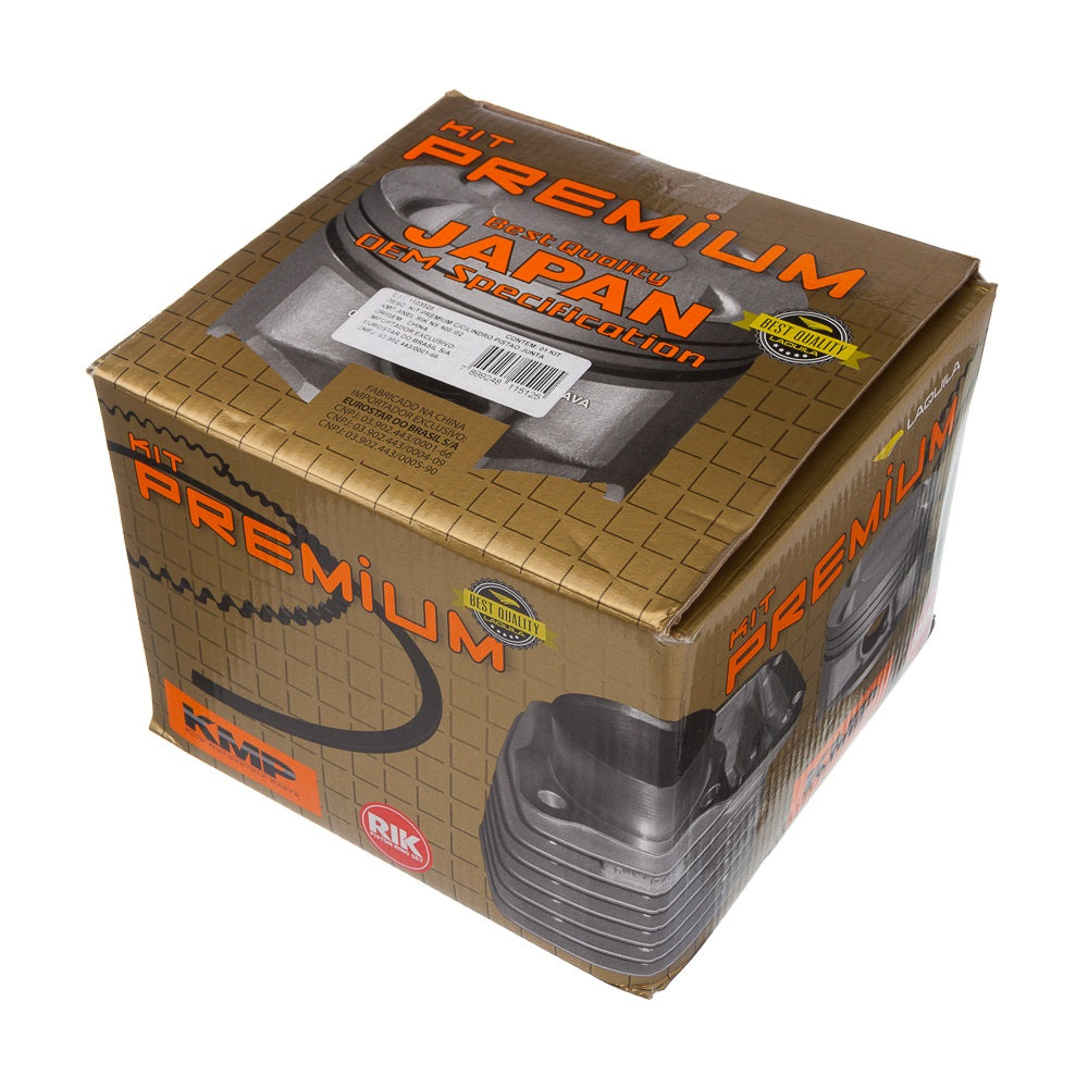 KIT PREMIUM C/CILINDRO PISTAO JUNTA KMP.ANEL RIK NX 400 /02