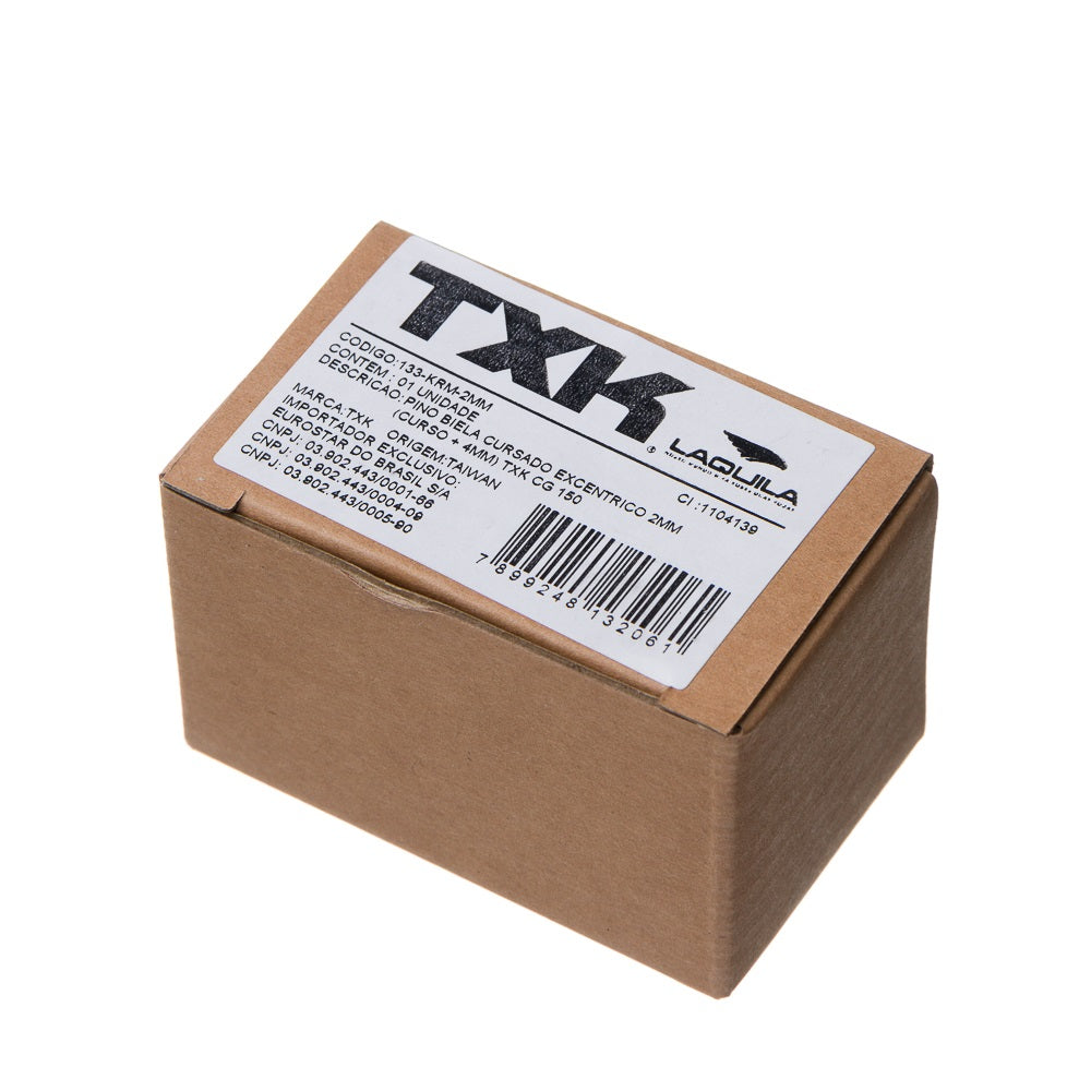 PINO BIELA CURSADO EXCENTRICO TXK 2MM (CURSO + 4MM) CG 150
