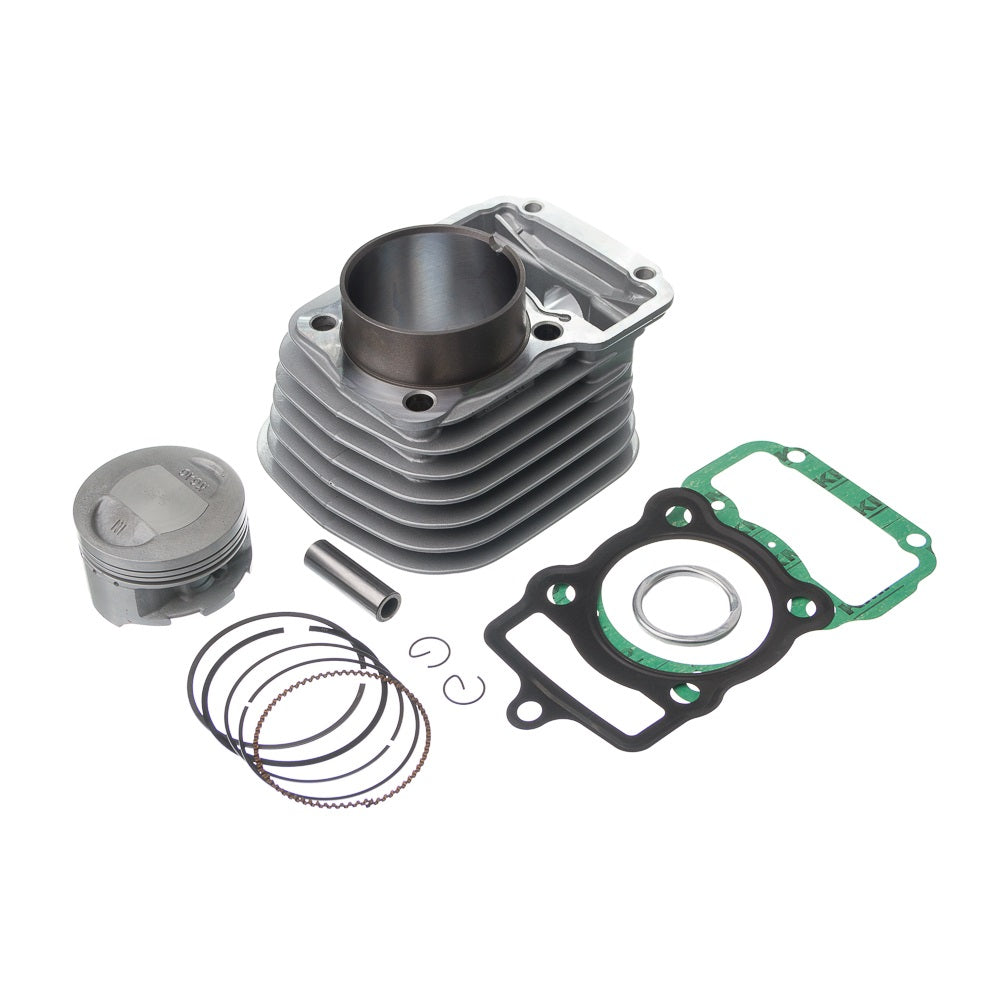 KIT PREMIUM C/CILINDRO PISTAO JUNTA KMP.ANEL RIK CG 125 02-0