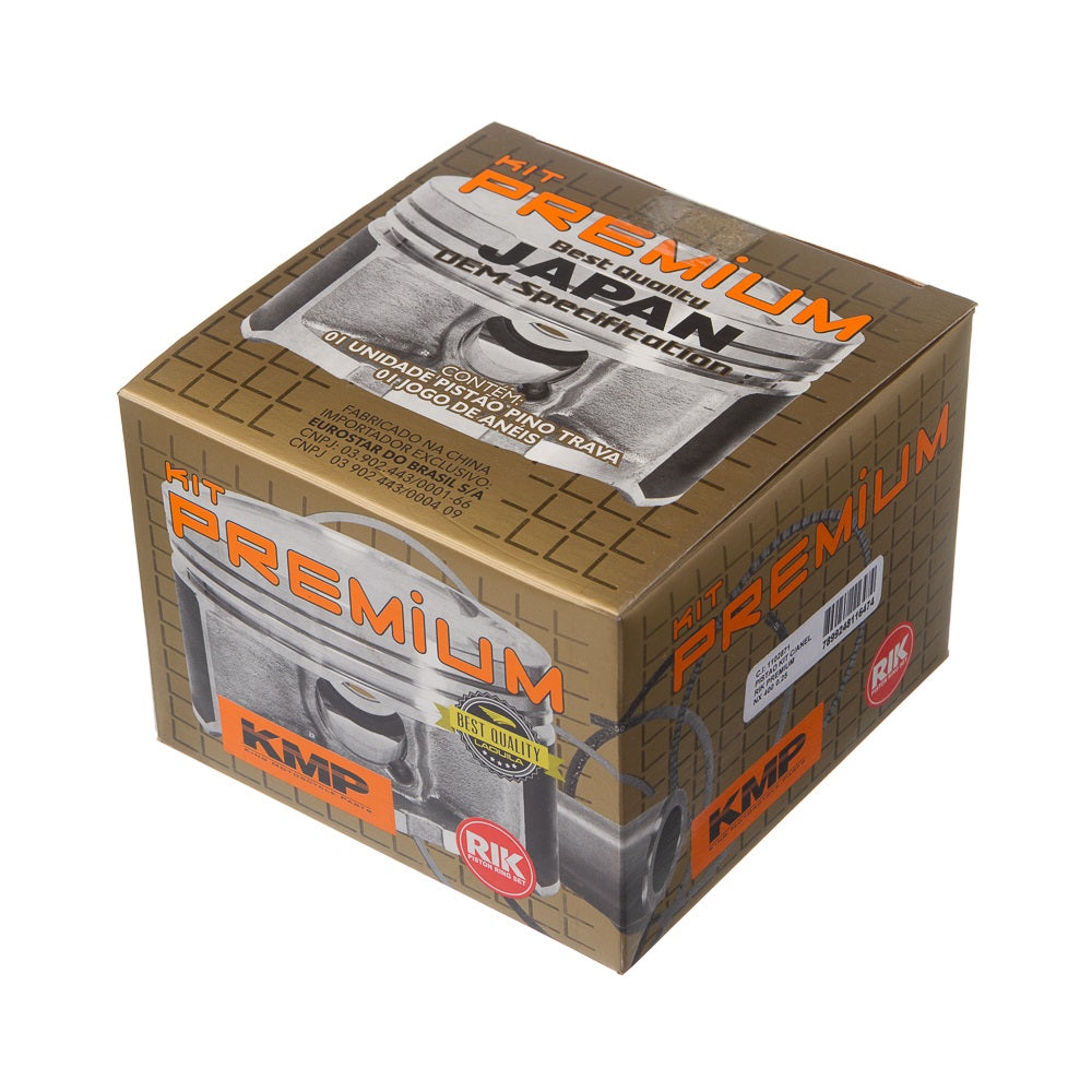 PISTAO KIT C/ANEL RIK PREMIUM NX 400 1.50