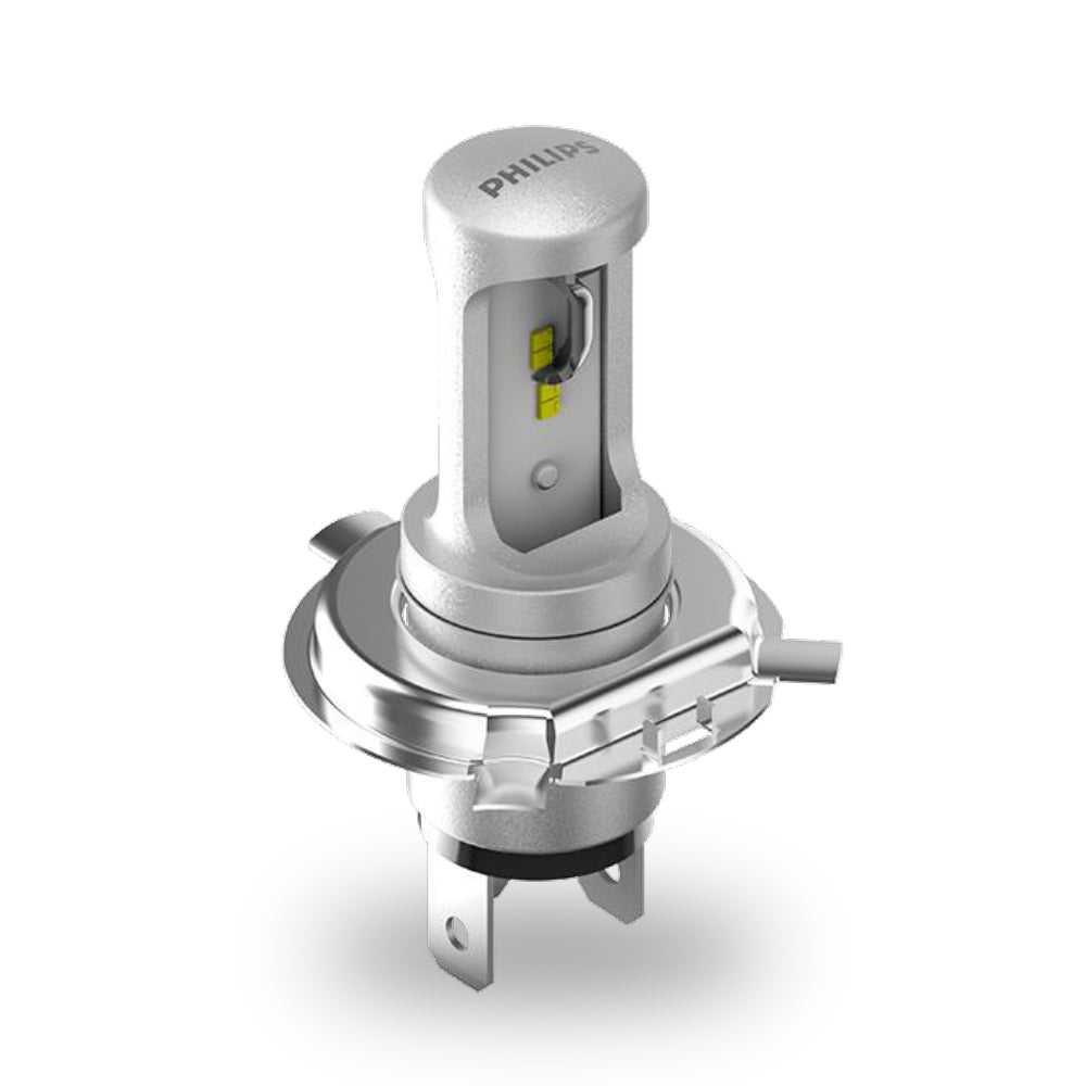 LAMPADA FAROL PHILIPS H4 LED ULTINON MOTO - 11458UMWX1