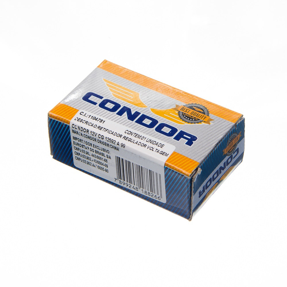 RETIFICADOR REGULADOR CONDOR 12V CG 125 92/99