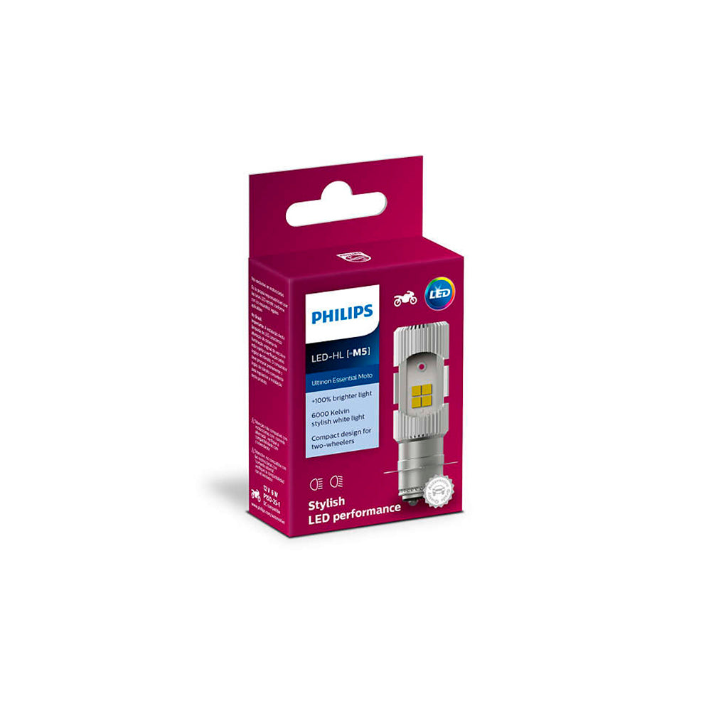LAMPADA FAROL PHILIPS M5 LED MOTO - 11163UEMX1