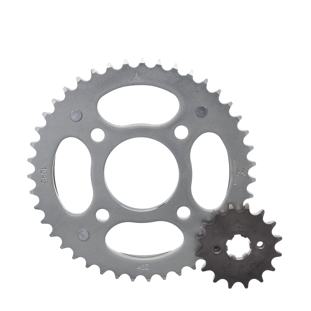 KIT TRANSMISSAO DAROM CG 150 04/