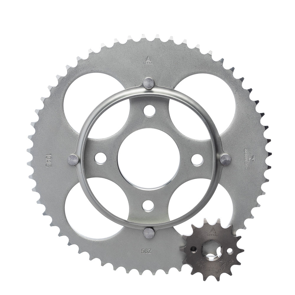 KIT TRANSMISSAO DAROM XLS 125 86/93