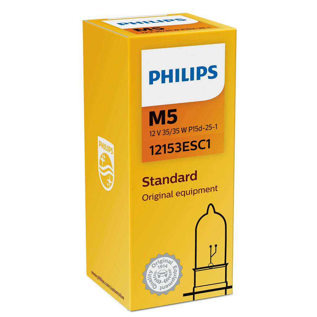 LAMPADA FAROL PHILIPS M5 12V 35/35W
