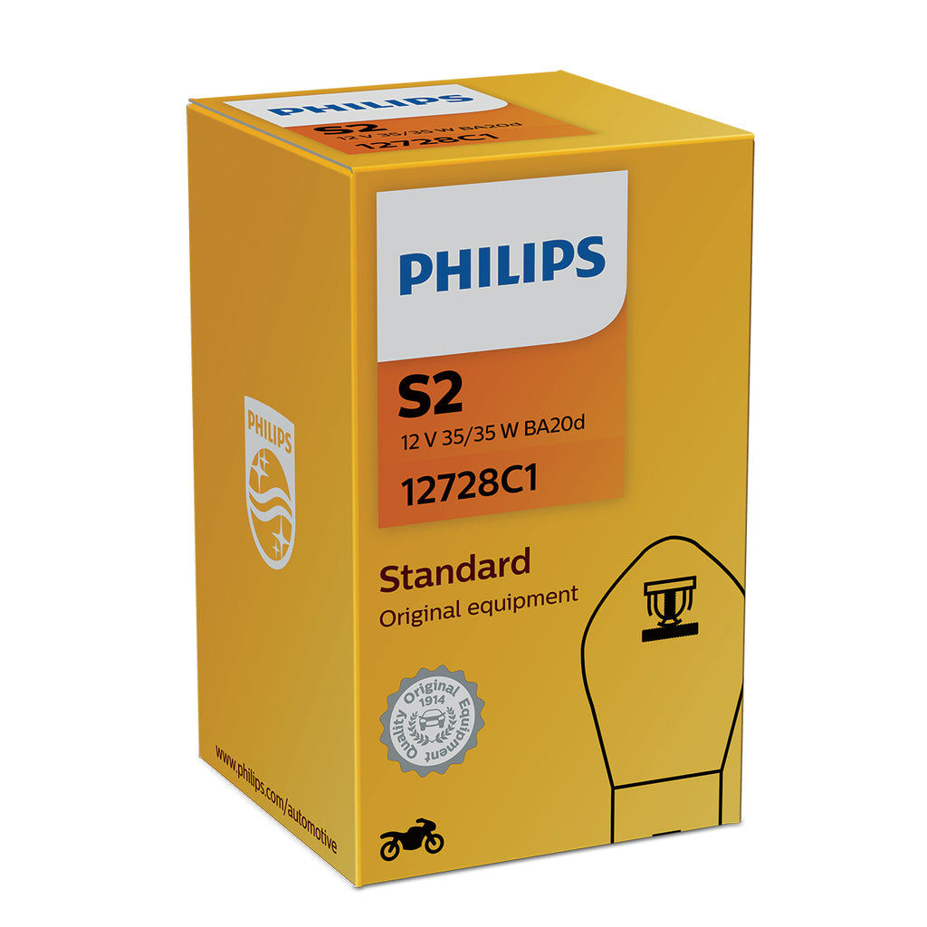 LAMPADA FAROL PHILIPS S2 35/35W