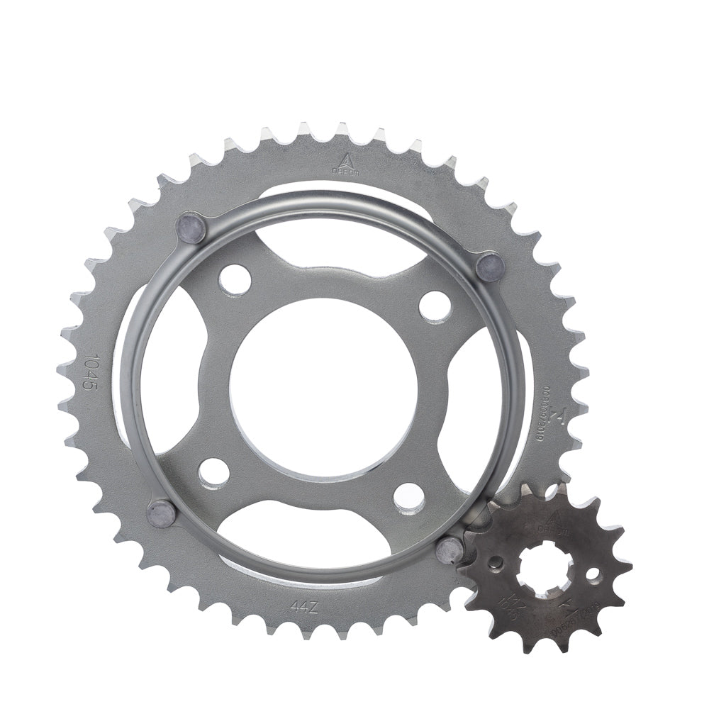 KIT TRANSMISSAO DAROM  COM RETENTOR CG 125 00/08
