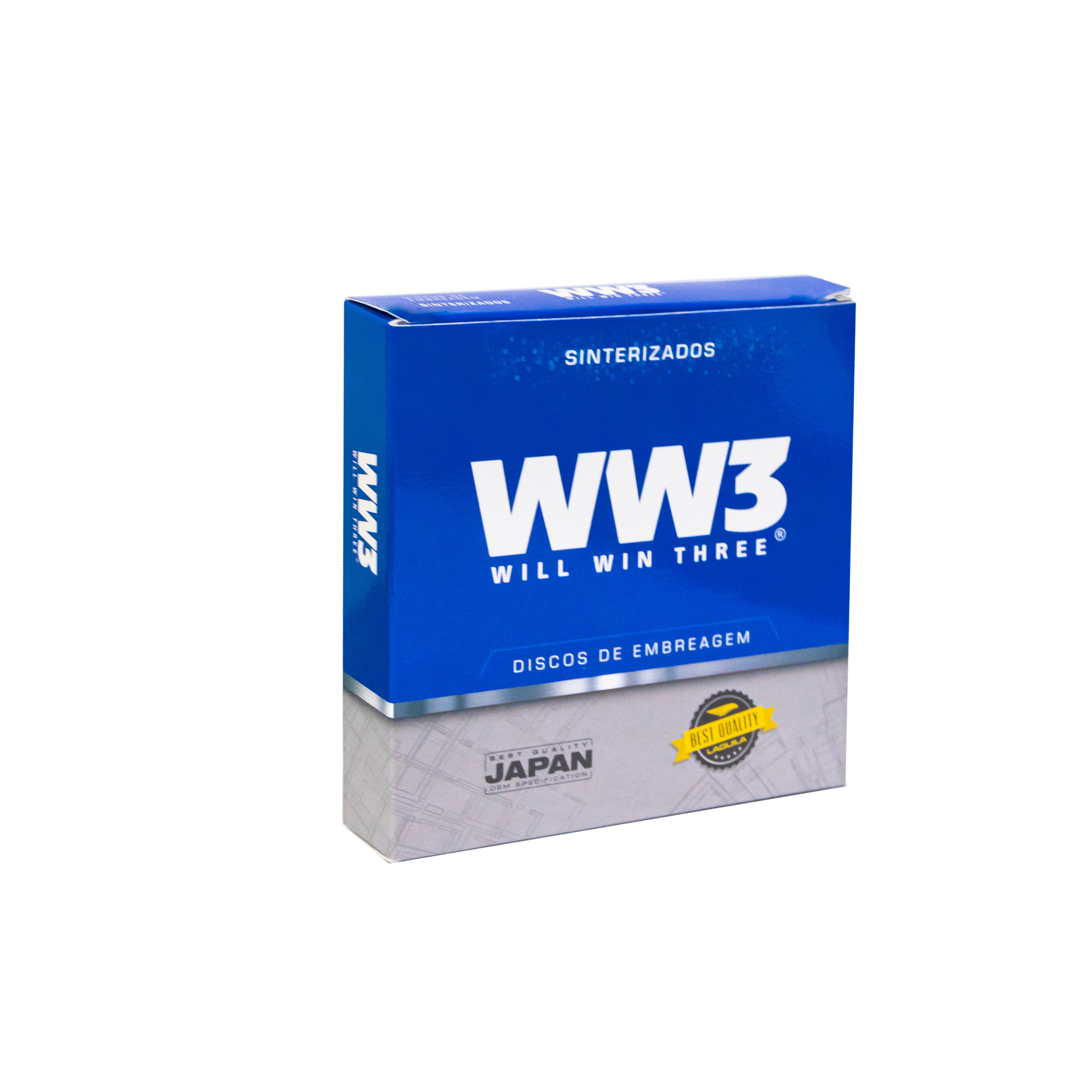 DISCOS EMBREAGEM WW3 (4 PCS) POP 100 - POP 110I 16/24
