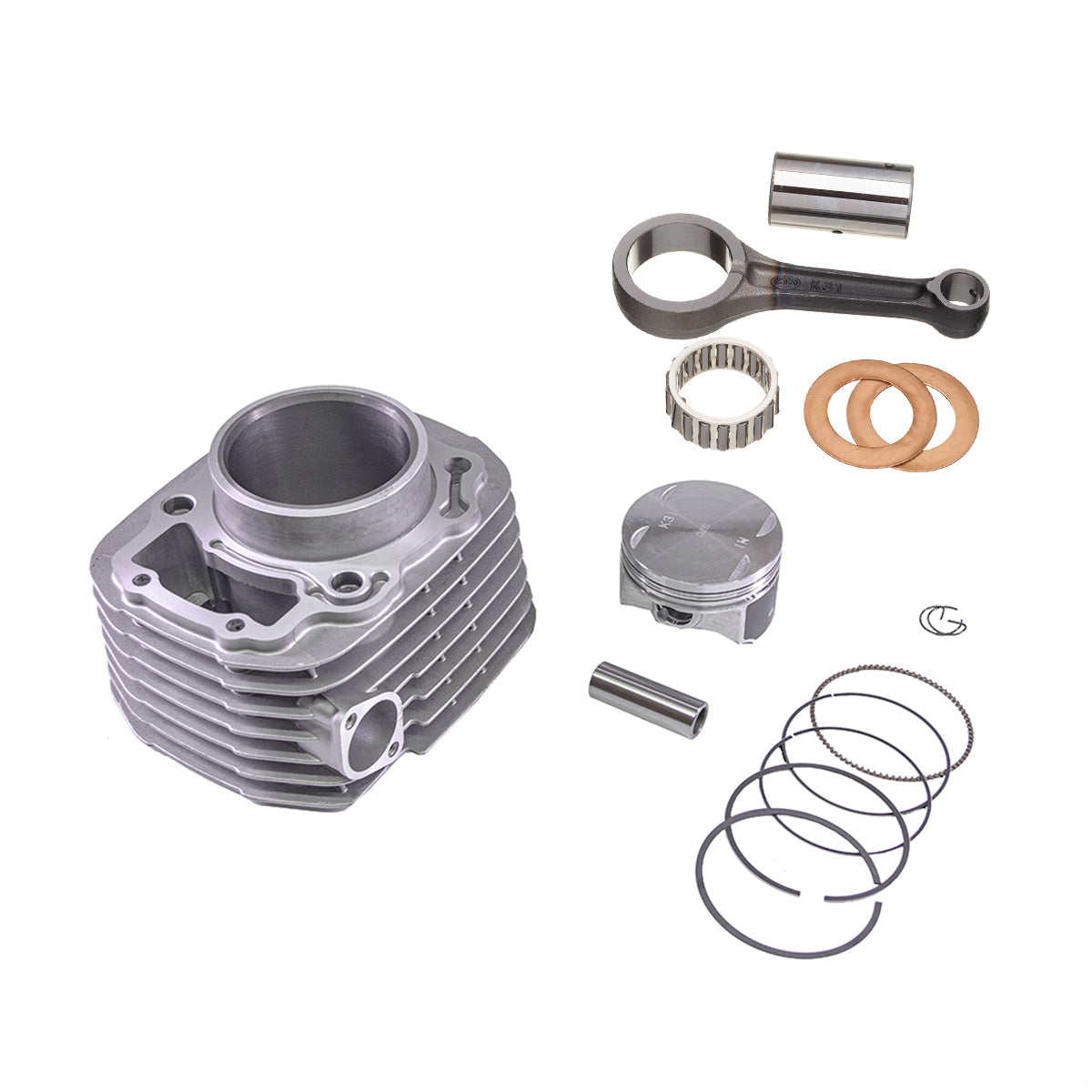 KIT CILINDRO KMP C/BIELA TXK  CB 250F 16/22 - CRF 250F 19/