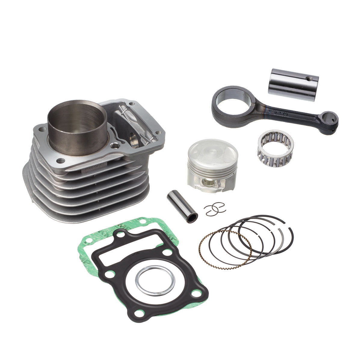 KIT CILINDRO KMP C/BIELA TXK  CG 125 00/01