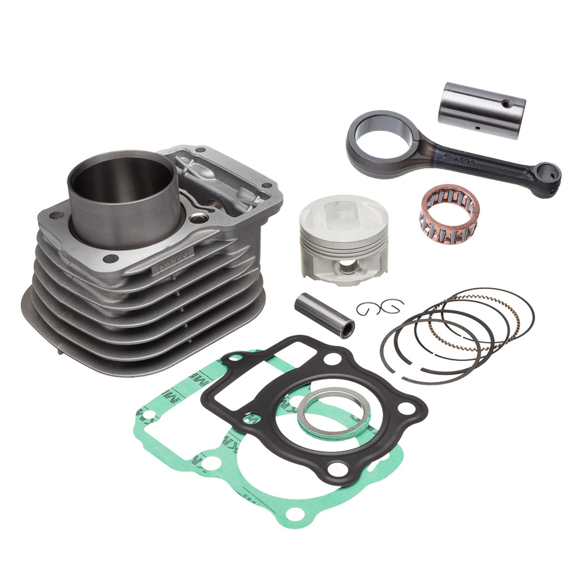 KIT CILINDRO KMP C/BIELA TXK  CG 125 02/08