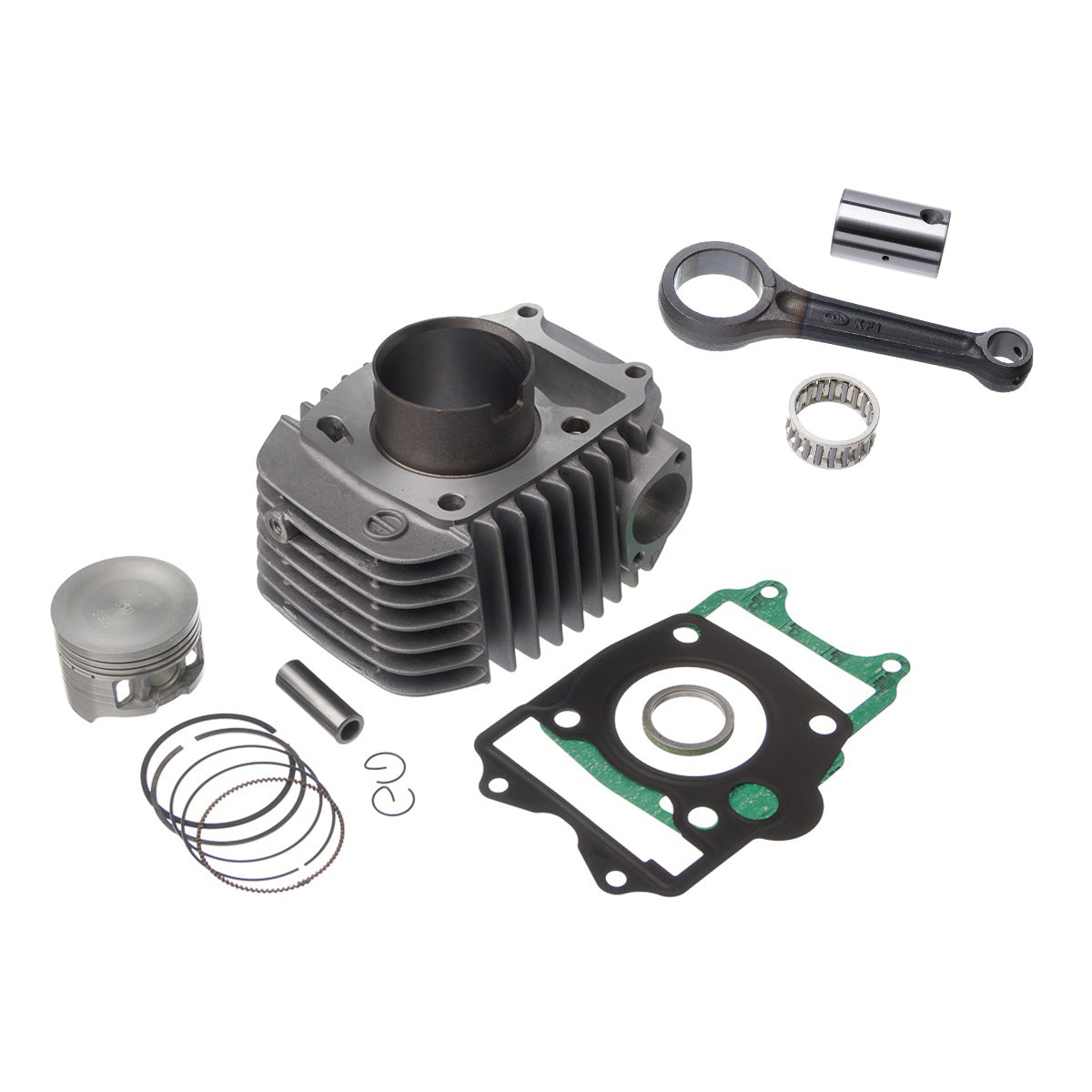 KIT CILINDRO KMP PREMIUM RIK C/BIELA TXK BIZ 125 05/08