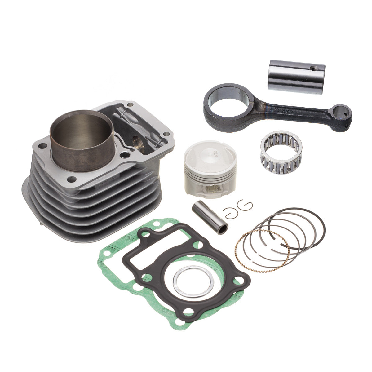KIT CILINDRO KMP PREMIUM RIK C/BIELA TXK CG 125 00/01