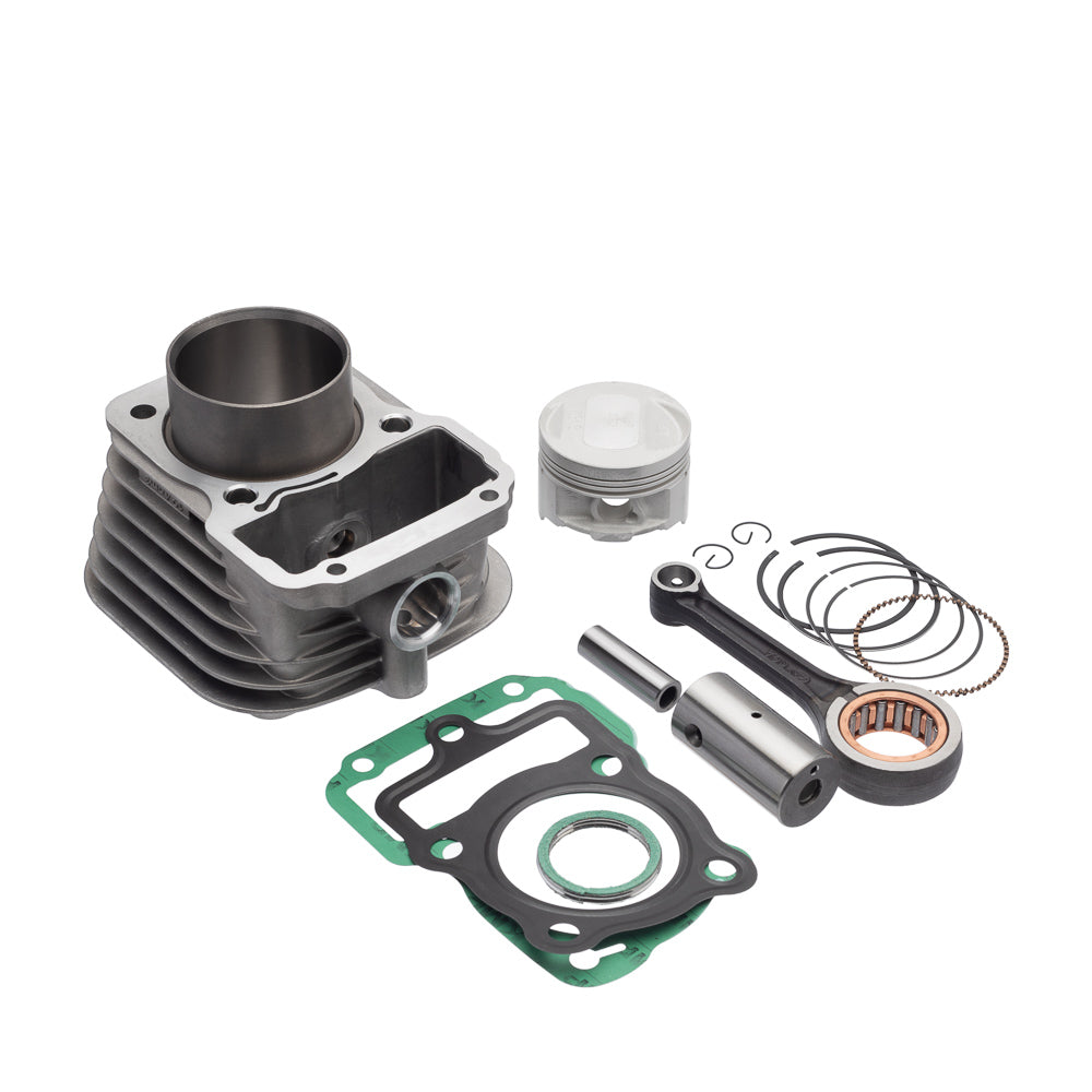 KIT CILINDRO KMP PREMIUM RIK C/BIELA TXK CG 125 02/08