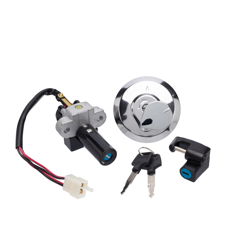 CHAVE IGNICAO (KIT CONJUNTO TRAVAS) CONDOR BROS 150 09-15