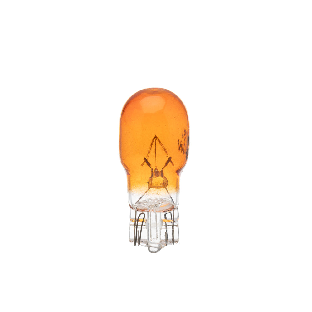 LAMPADA PISCA KEISI 12V 10W BIZ 125 ESMAGADA AMARELA
