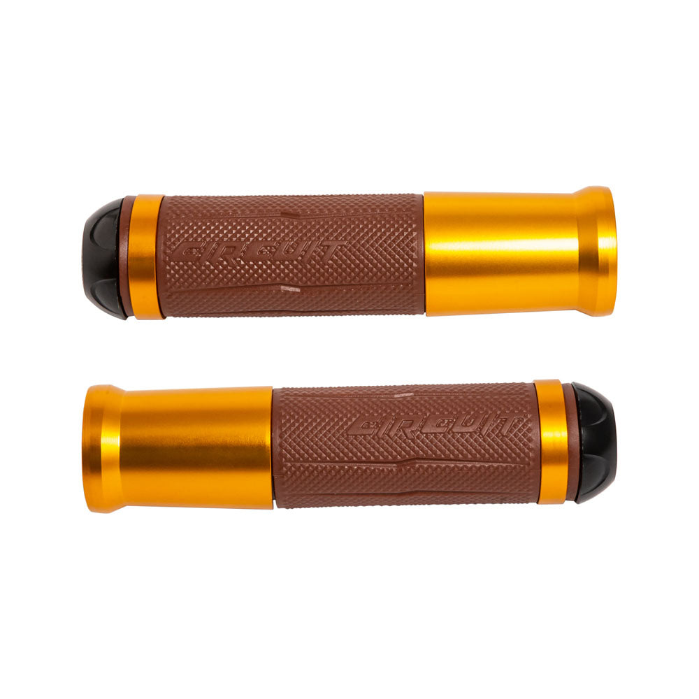 MANOPLA CIRCUIT SILVERSTONE MARROM/DOURADO