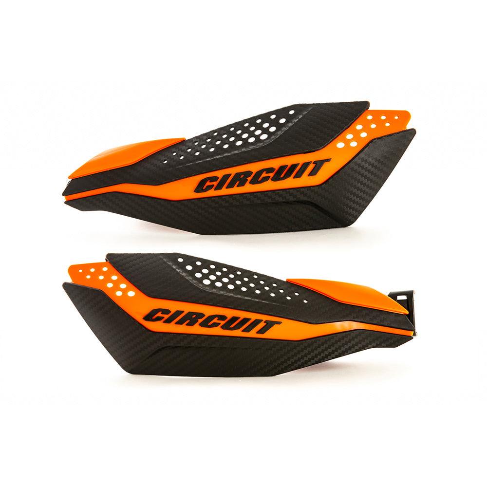 PROT MAO CIRCUIT DAKAR UNIVERSAL CARBON/LARANJA