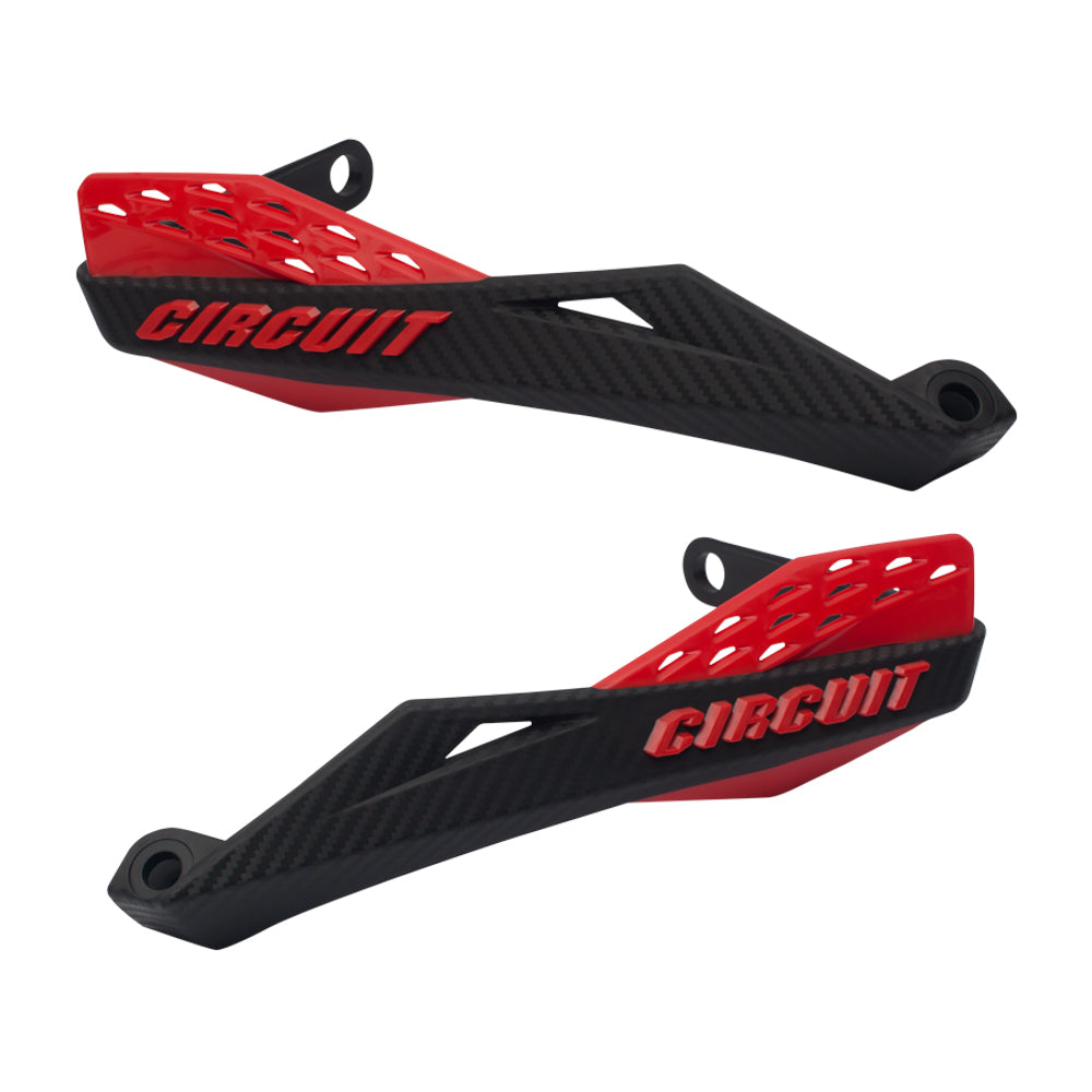 PROT MAO CIRCUIT FENIX CARBON II FE PRETO/VERMELHO C
