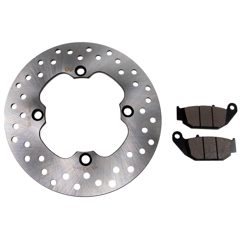DISCO C/ PASTILHA DE FREIO TRASEIRO GP7 BROS 160 - XRE 190