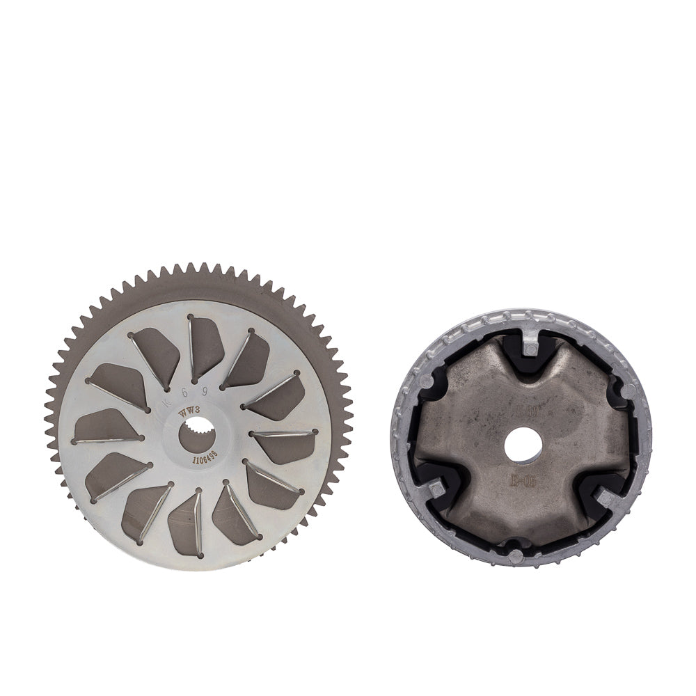 EMBREAGEM COMPLETA CENTRIFUGA WW3 PRIMARIA ELITE 125 19/