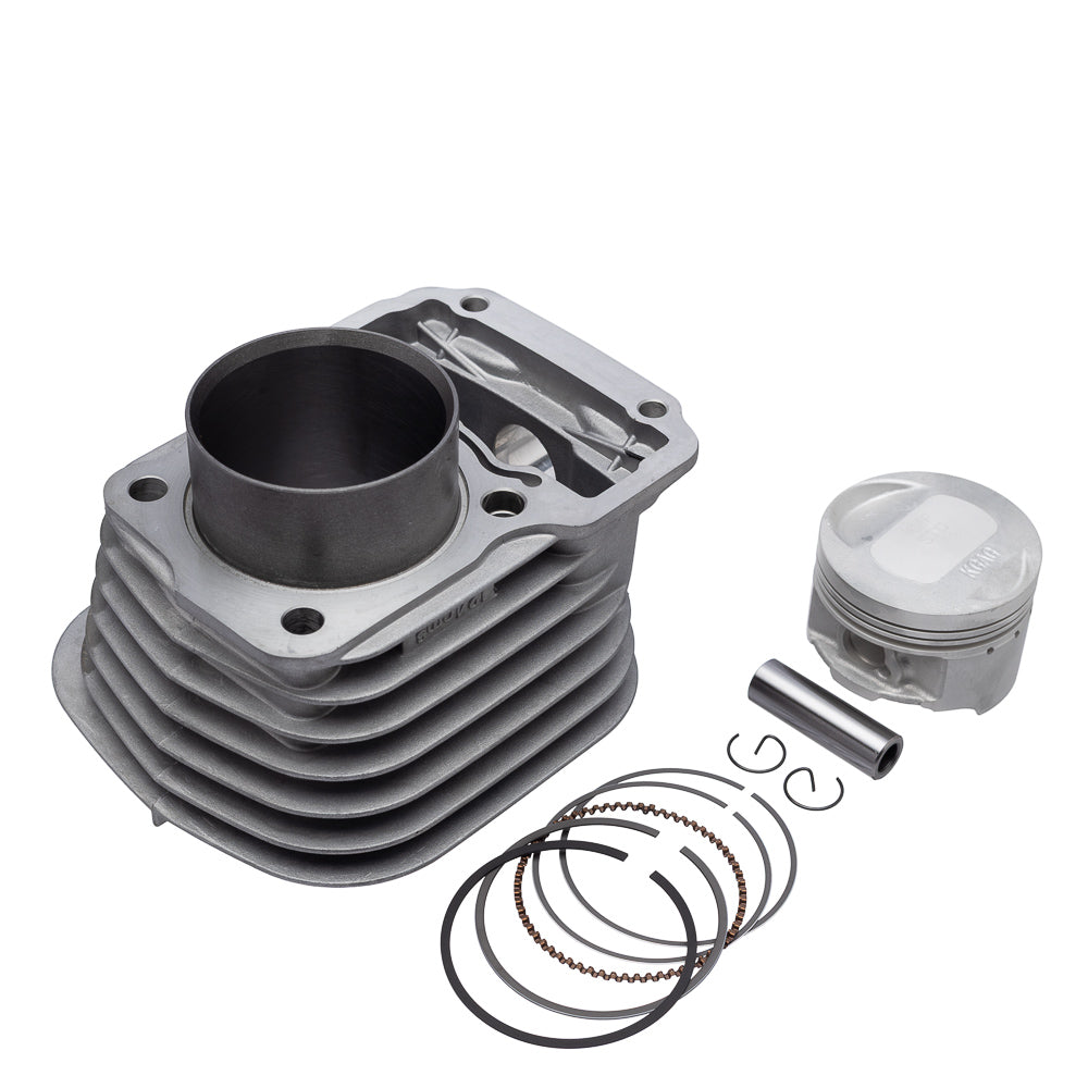 KIT PREMIUM C/CILINDRO PISTAO KMP. ANEL RIK CG 125 02/08