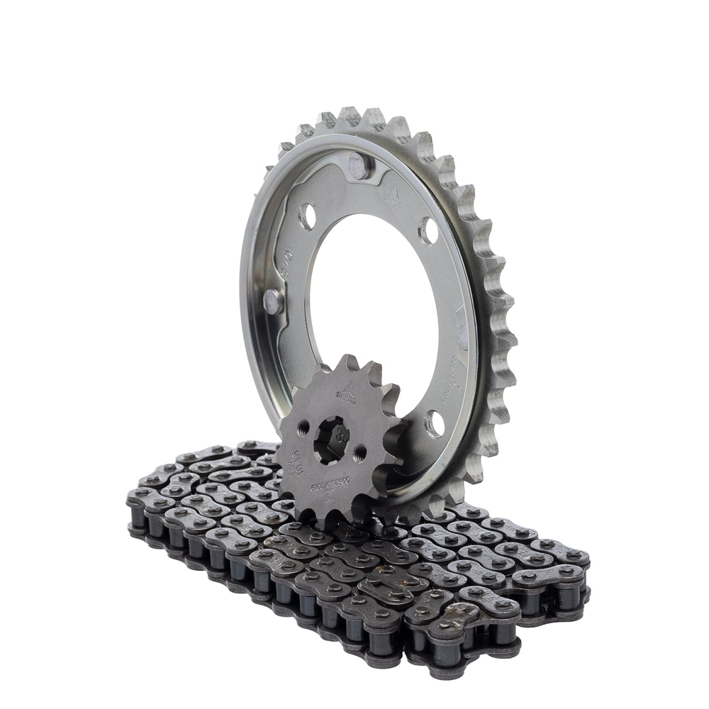 KIT TRANSMISSAO DAROM BIZ 125 25/ (AJUSTADO P/ 428H)
