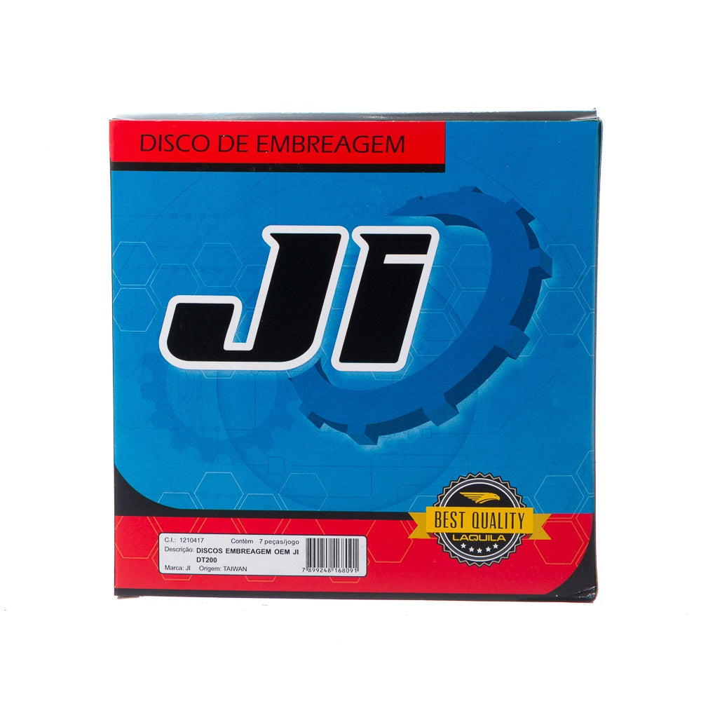 DISCOS EMBREAGEM OEM JI (7 PECAS) DT 200