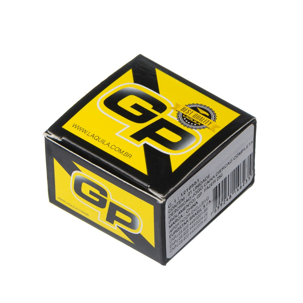JOGO CAIXA DIRECAO GP7 COMPLETA (ROLAMENTO) FAZER 250
