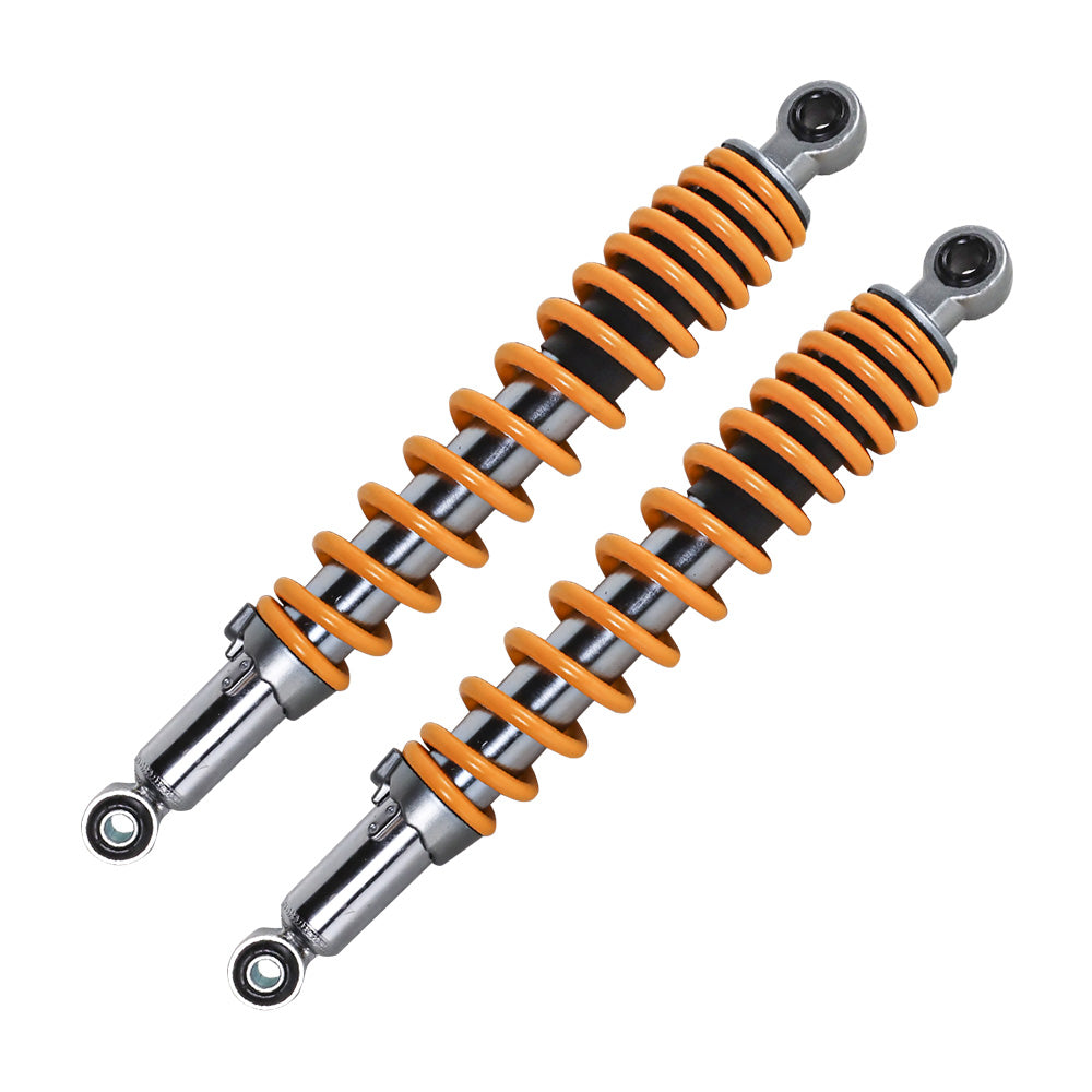 AMORTECEDOR GP7 (PAR) COM REG. FAZER 150 14/ MOLA AMARELA