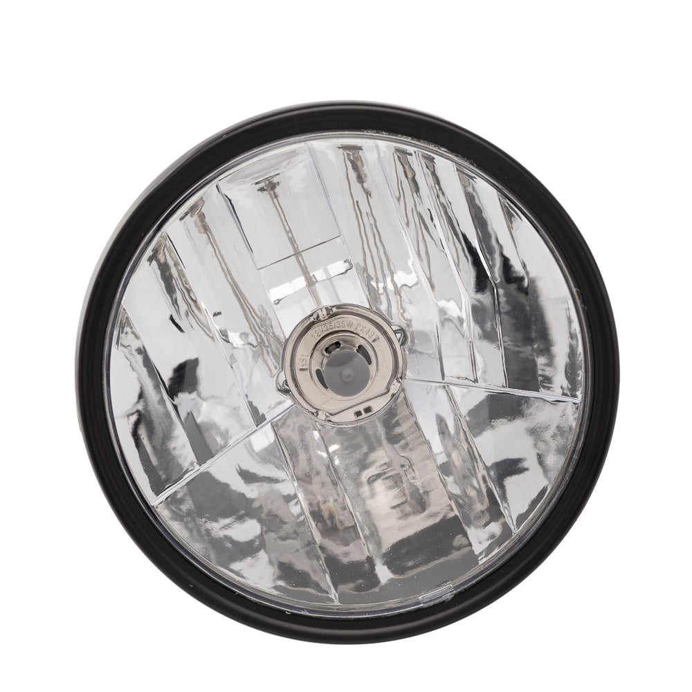 FAROL (COMPLETO) C/ LAMPADA KEISI YBR 125 00/05 ARO CROM