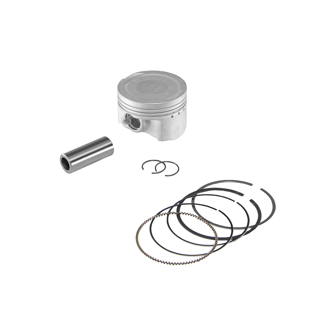 PISTAO KIT C/ANEL KMP YBR FACTOR 125 2017 INJ.  STD