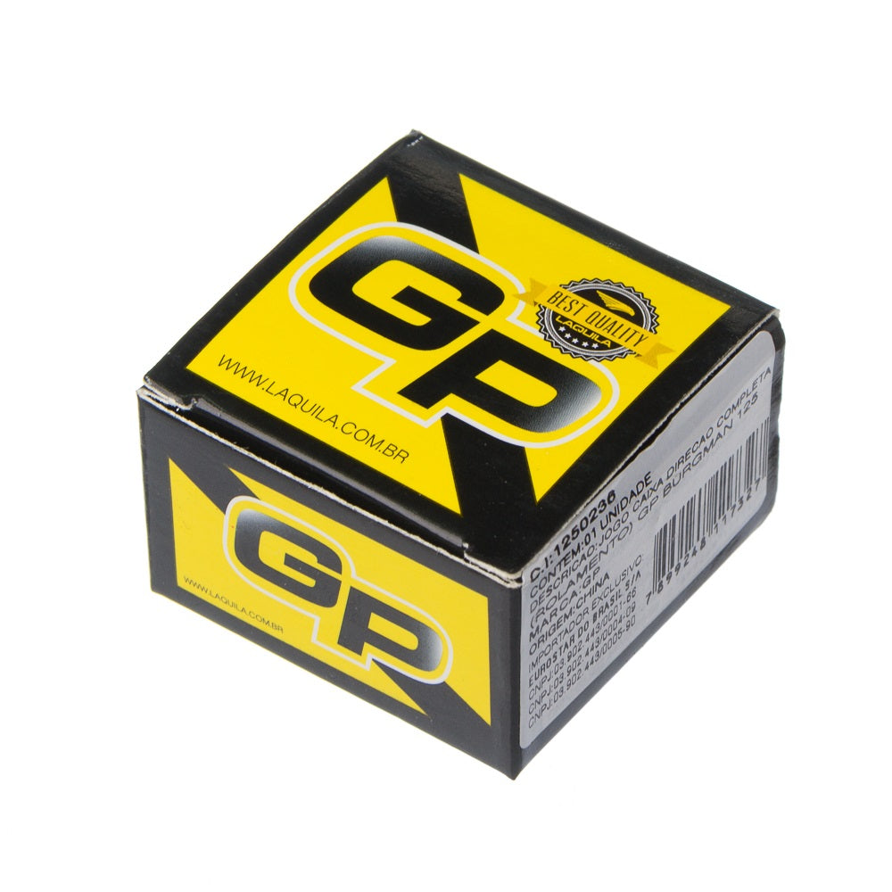 JOGO CAIXA DIRECAO GP7 COMPLETA (ROLAMENTO) BURGMAN 125