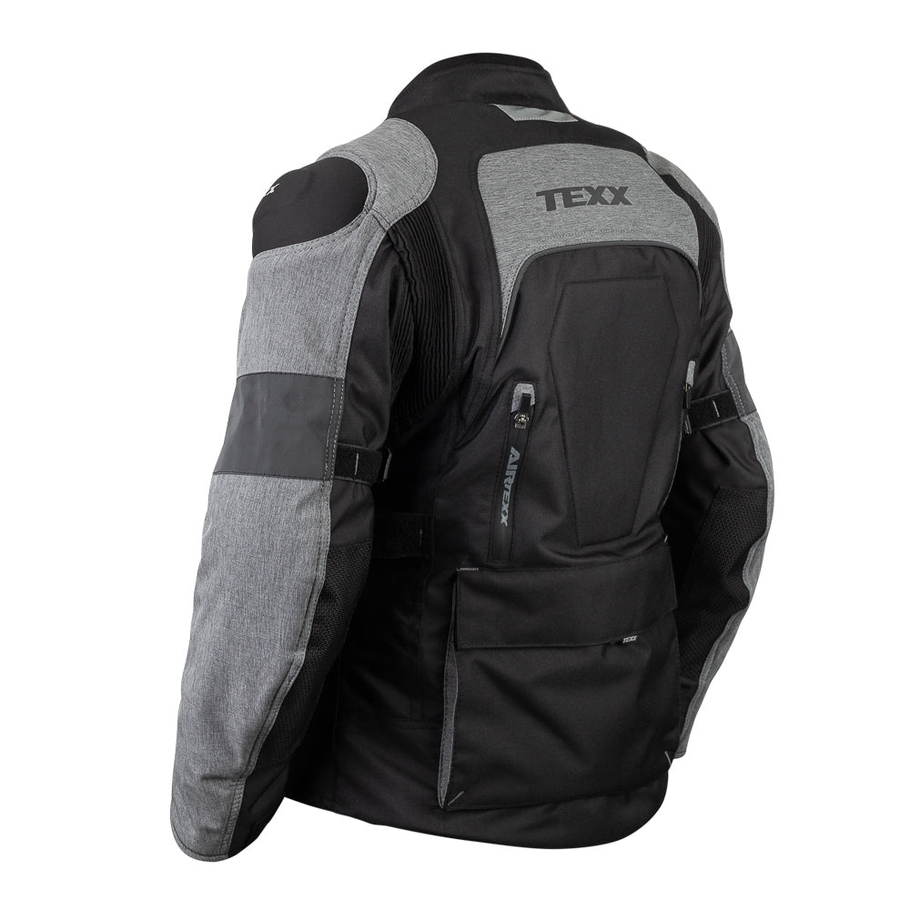 JAQUETA TEXX ARMOR LD FEM PRET CINZ  L
