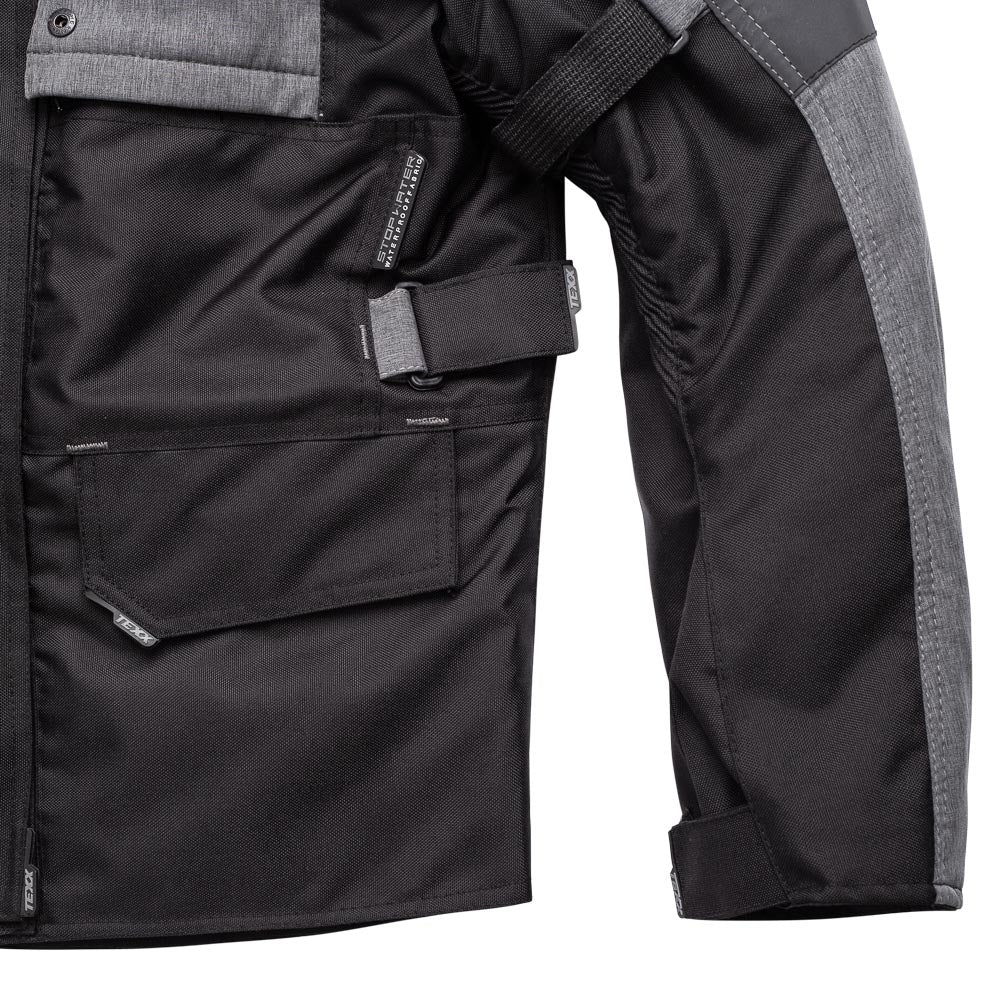 JAQUETA TEXX ARMOR LD FEM PRET CINZ  L