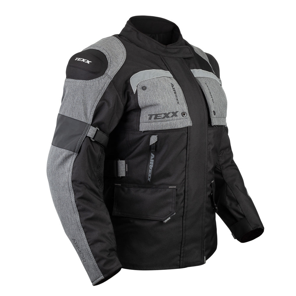 JAQUETA TEXX ARMOR LD FEM PRET CINZ  XXL 2XL