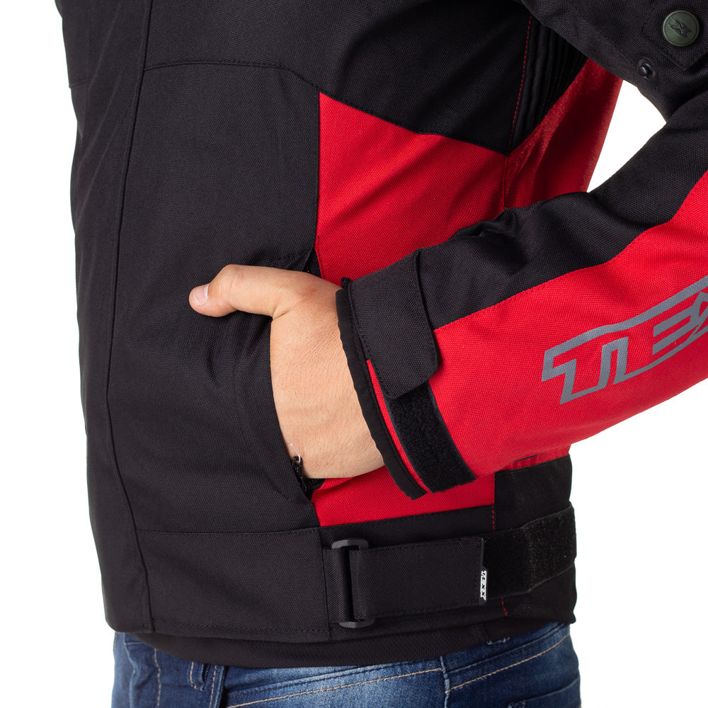 JAQUETA TEXX RONIN MASC PRET VERM    S