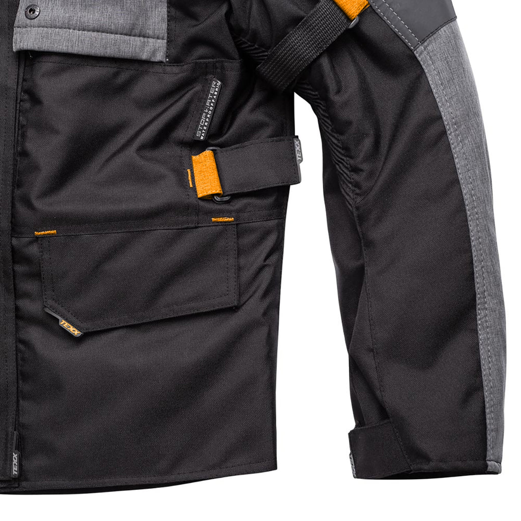 JAQUETA TEXX ARMOR LD FEM PRET CINZ LARANJ  XXL 2XL
