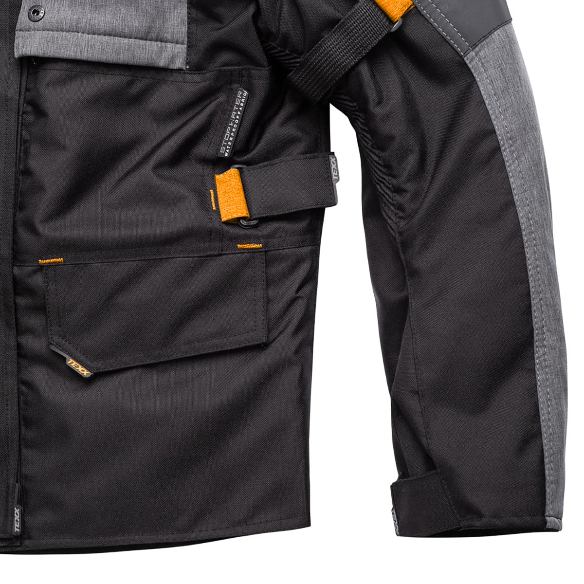 JAQUETA TEXX ARMOR LD FEM PRET CINZ LARANJ  XXL 2XL