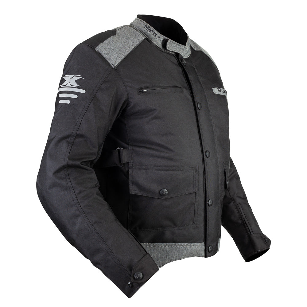 JAQUETA TEXX DEFENDER MASC CINZ  L