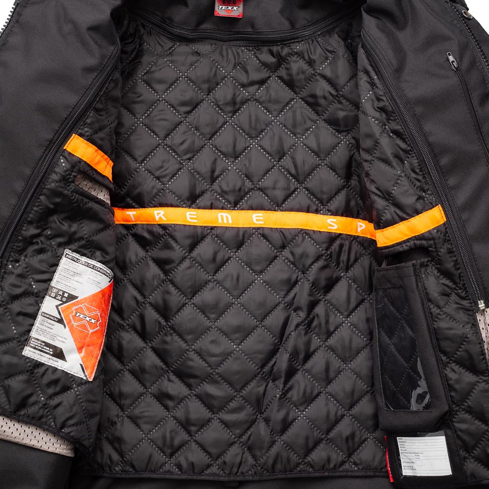 JAQUETA TEXX DEFENDER MASC CINZ  L