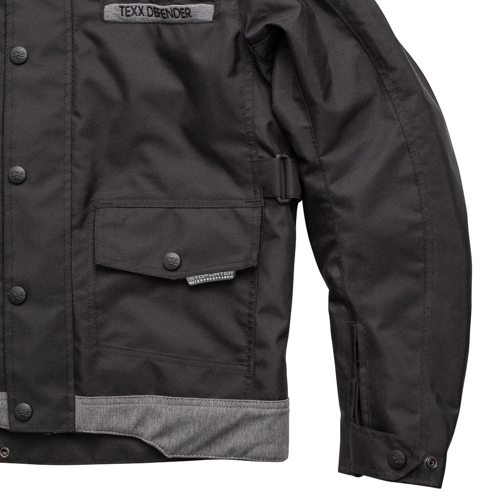 JAQUETA TEXX DEFENDER MASC CINZ  L